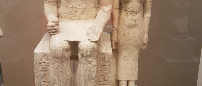 Ehepaar aus der 5. Dynastie ca. 2465 - 2438 v.Ch., Metropolitan Museum, NYC