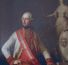 Porträt Josef II. Gemälde von Josef Hickel