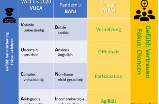 Vom Fokus auf Gefahren zu Fokus auf Chancen - Wertewandel von VUCA zur VOPA-Welt